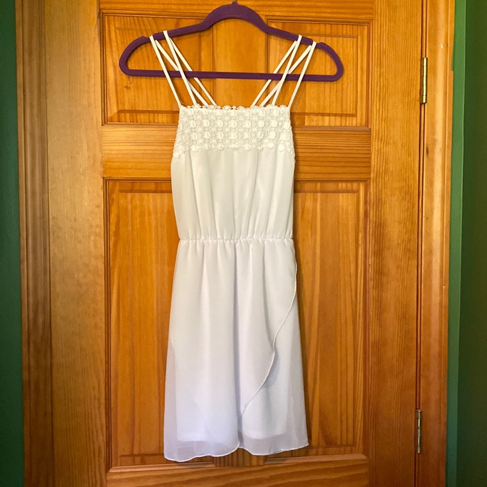 Mini White Dress